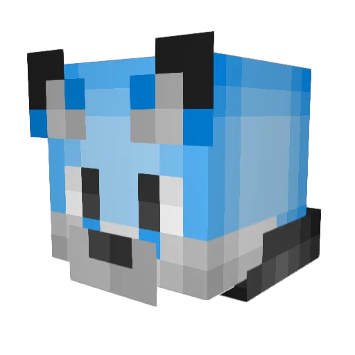 cgoliath Minecraft avatar head, 3D render