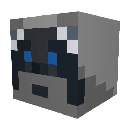 ch2anil Minecraft avatar head, 3D render