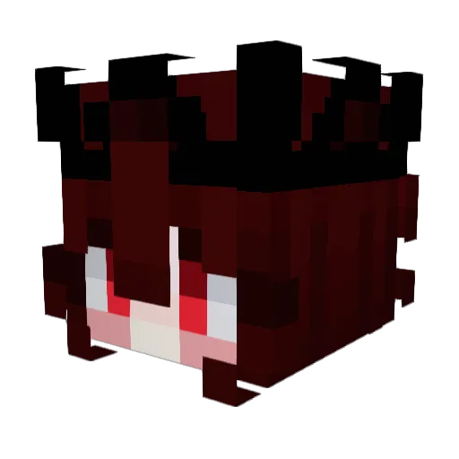 ch3tt0 Minecraft avatar head, 3D render