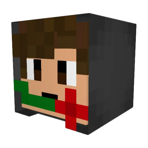 ch4nthh Minecraft avatar head, 3D render