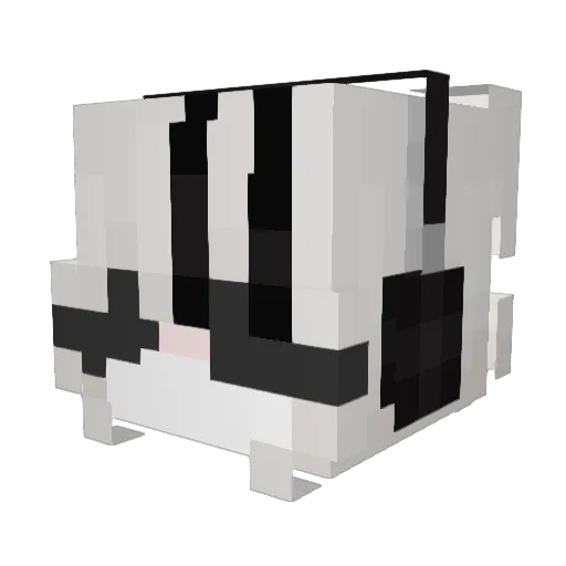 ch6i Minecraft avatar head, 3D render