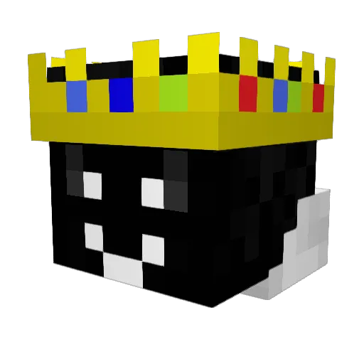 ch6py Minecraft avatar head, 3D render