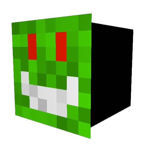 chaball_96 Minecraft avatar head, 3D render