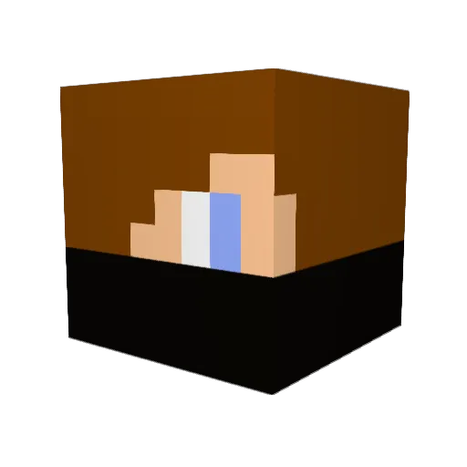 chachcio98 Minecraft avatar head, 3D render