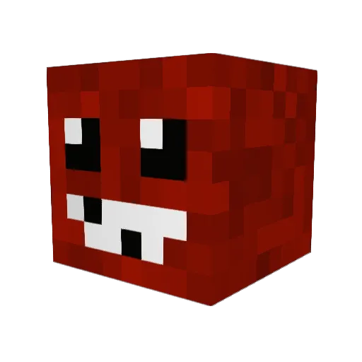chadSP Minecraft avatar head, 3D render
