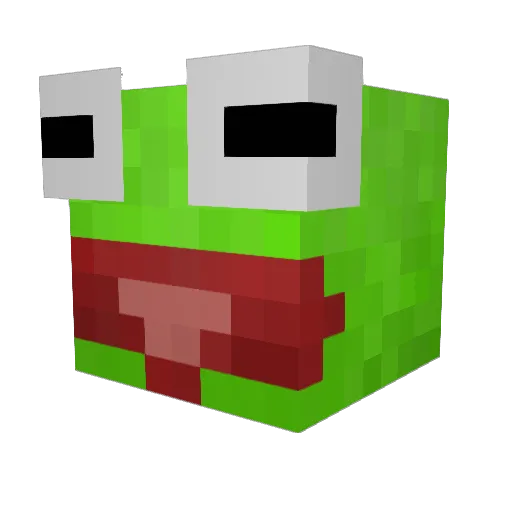 chainsandwhips Minecraft avatar head, 3D render