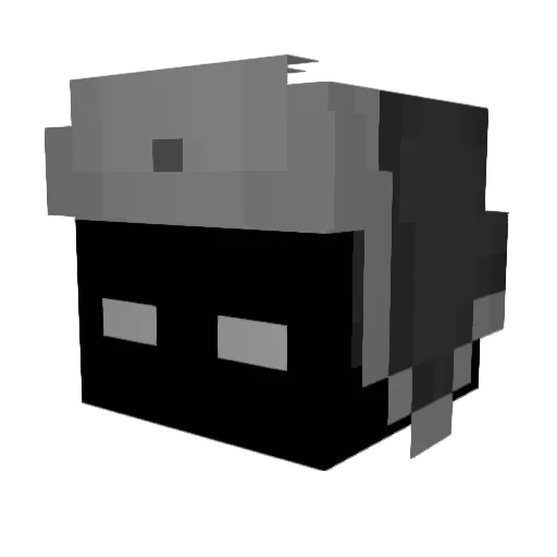 chainsawman69420 Minecraft avatar head, 3D render