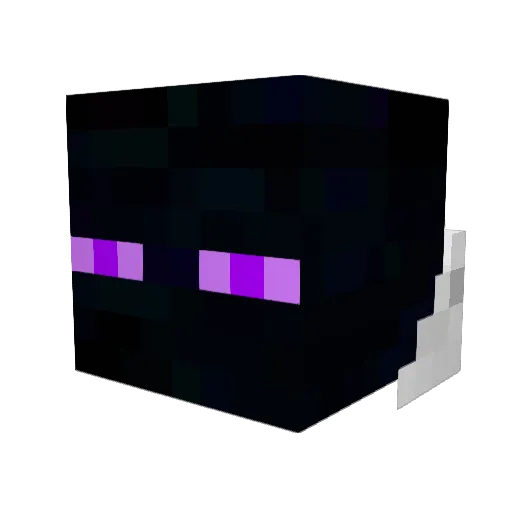 chaki192 Minecraft avatar head, 3D render