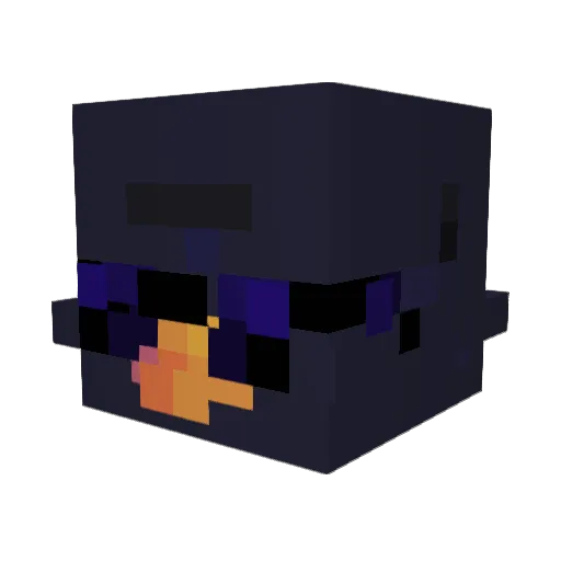 chalexis_ Minecraft avatar head, 3D render