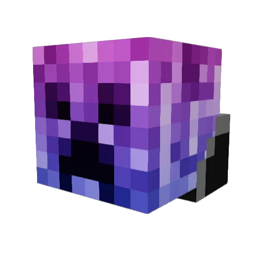 chalkibike Minecraft avatar head, 3D render