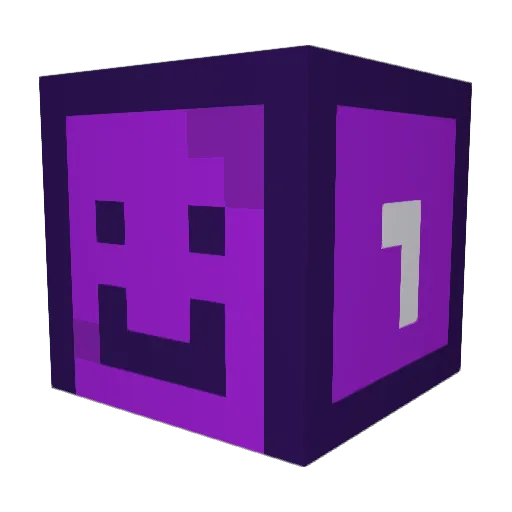 chalre Minecraft avatar head, 3D render