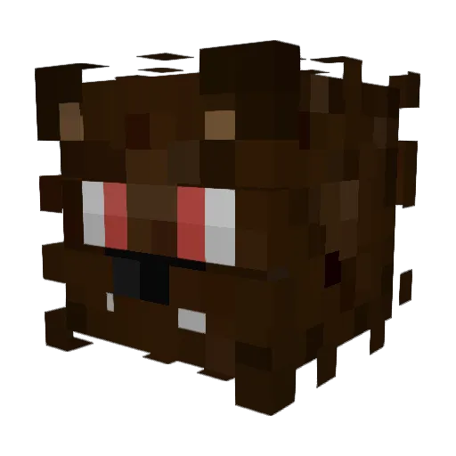 chameleon2004 Minecraft avatar head, 3D render