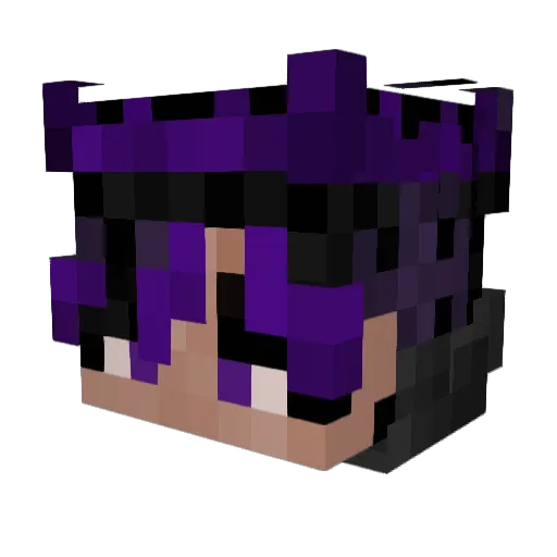 chance120909 Minecraft avatar head, 3D render