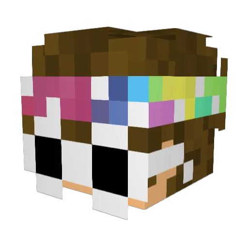 chanceisacracker Minecraft avatar head, 3D render