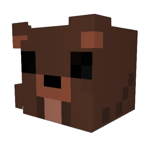 chancewraith Minecraft avatar head, 3D render
