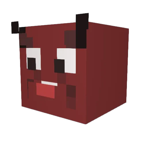chancola Minecraft avatar head, 3D render