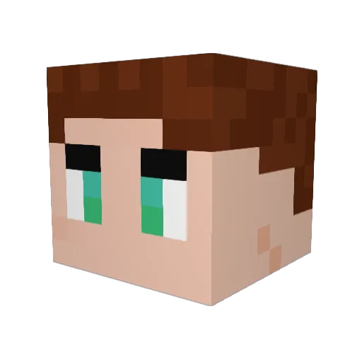 chandler2994 Minecraft avatar head, 3D render