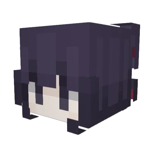 chang32469 Minecraft avatar head, 3D render