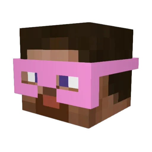 chanhyuk0121 Minecraft avatar head, 3D render