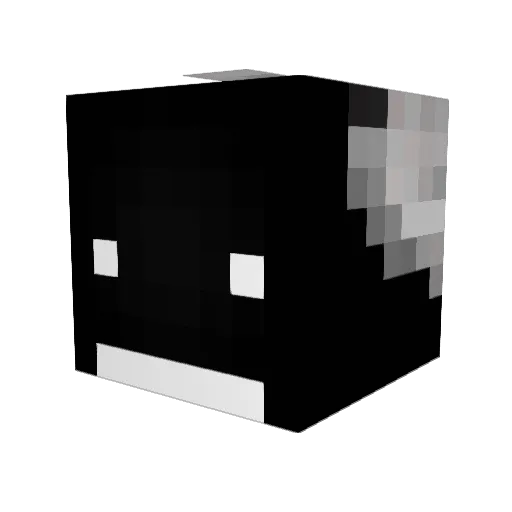 chaniel900 Minecraft avatar head, 3D render