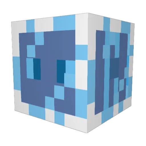 chao9527 Minecraft avatar head, 3D render