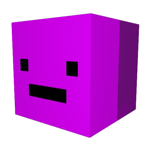 chaootixx Minecraft avatar head, 3D render