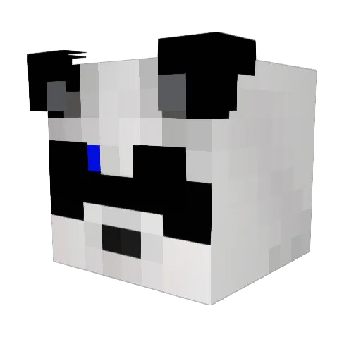chaos172 Minecraft avatar head, 3D render