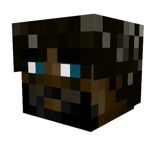 chaos1940x Minecraft avatar head, 3D render
