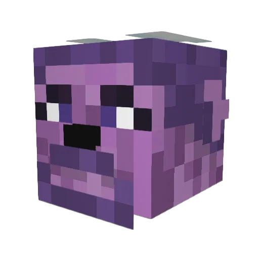 chaosmagicked Minecraft avatar head, 3D render
