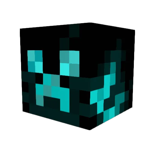 chaosworrior Minecraft avatar head, 3D render