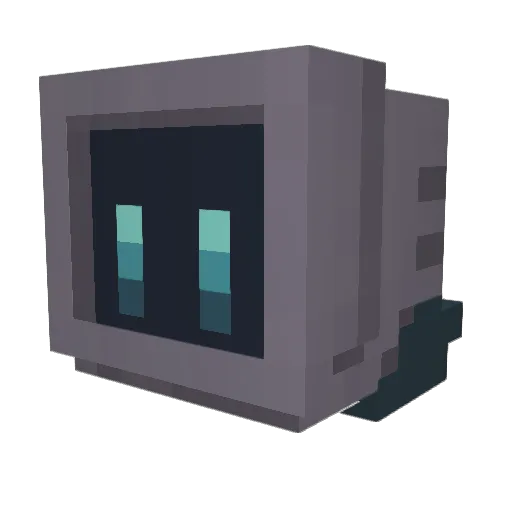 chapaBOOM Minecraft avatar head, 3D render