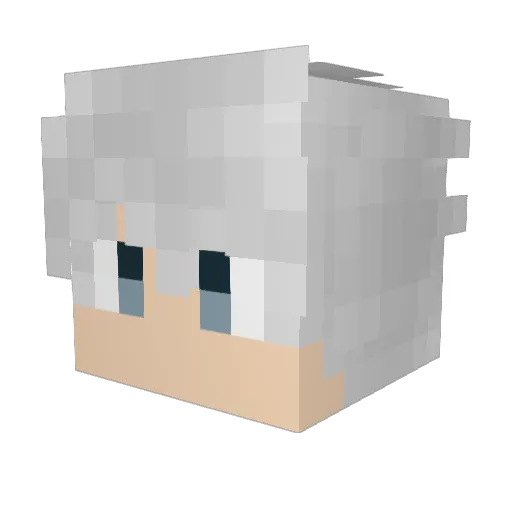 chapadox_x Minecraft avatar head, 3D render