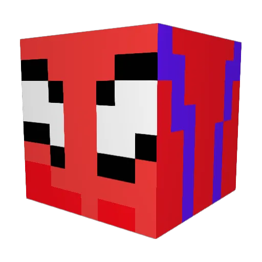 chappy0703 Minecraft avatar head, 3D render