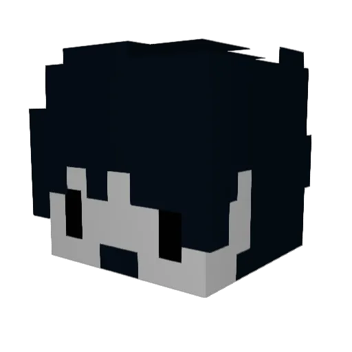 chapstickguy14 Minecraft avatar head, 3D render
