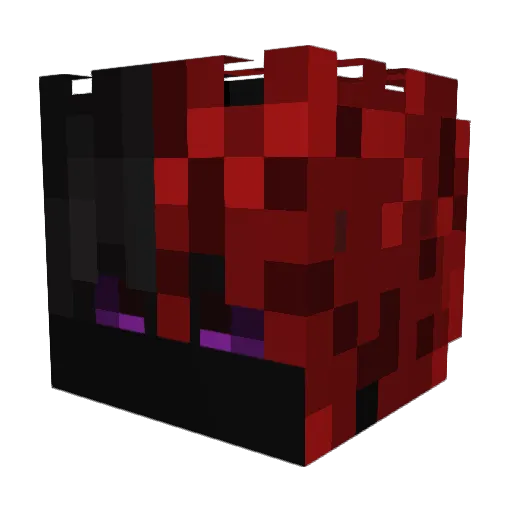 char114 Minecraft avatar head, 3D render