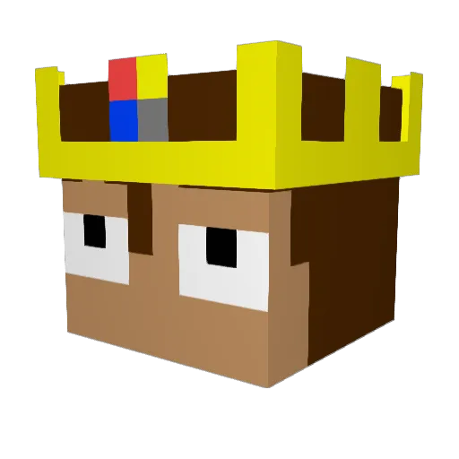 charcharpika2 Minecraft avatar head, 3D render