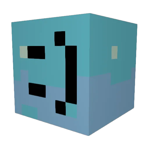 chargaming0989 Minecraft avatar head, 3D render