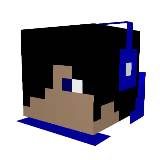 chargill Minecraft avatar head, 3D render