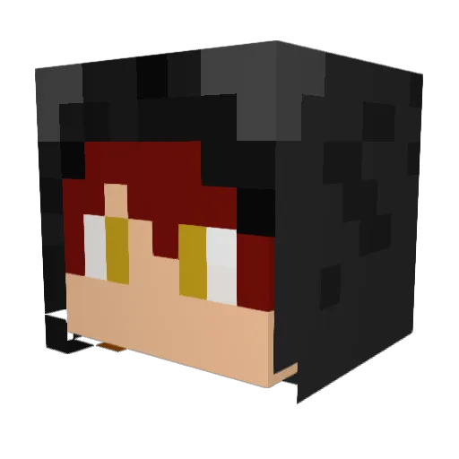 charigon99 Minecraft avatar head, 3D render