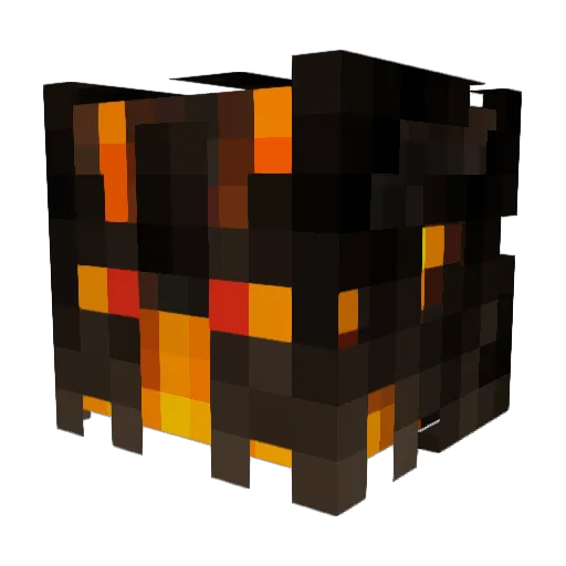 charjakey Minecraft avatar head, 3D render