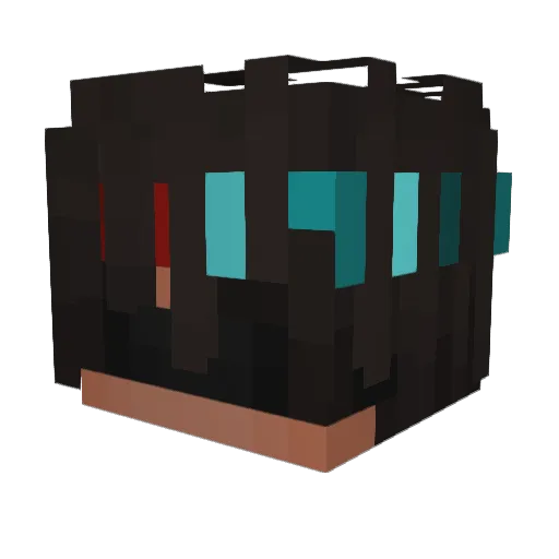 charles2101 Minecraft avatar head, 3D render