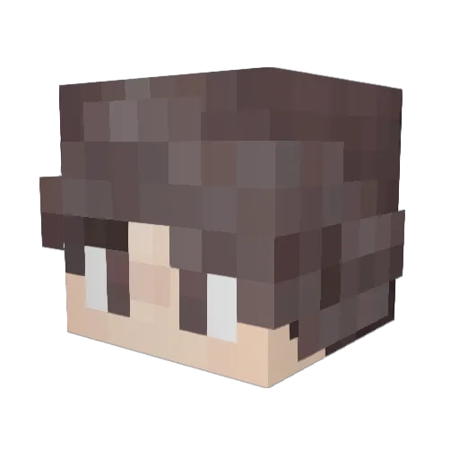 charlesboxedyou Minecraft avatar head, 3D render
