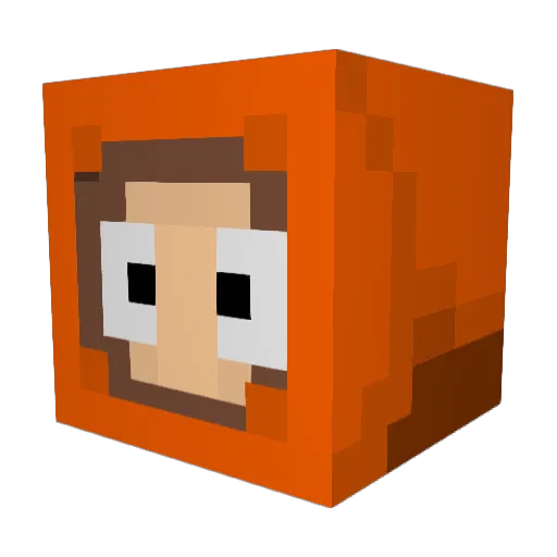 charlessebesta Minecraft avatar head, 3D render