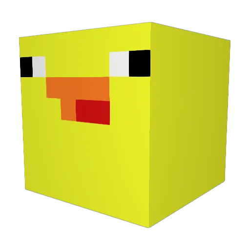 charlestodd11 Minecraft avatar head, 3D render