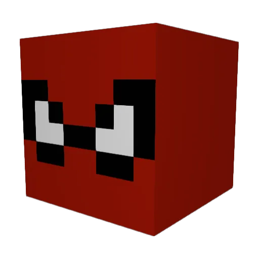 charlestomy2000 Minecraft avatar head, 3D render