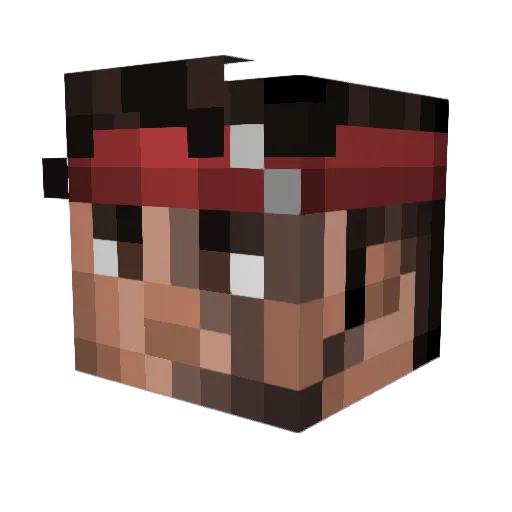 charlie200299 Minecraft avatar head, 3D render