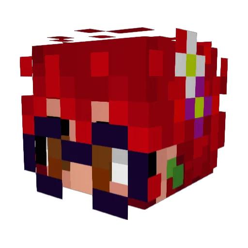 charlie2912 Minecraft avatar head, 3D render