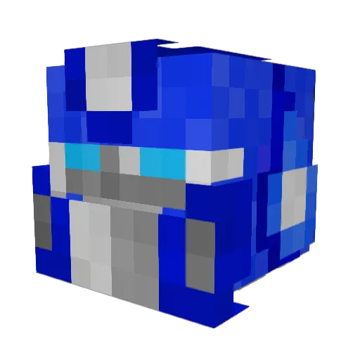 charlierock15 Minecraft avatar head, 3D render