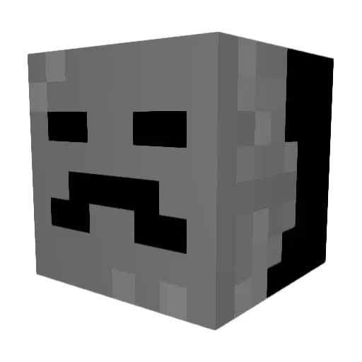 charlinator1 Minecraft avatar head, 3D render