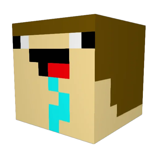 charly2700jj Minecraft avatar head, 3D render